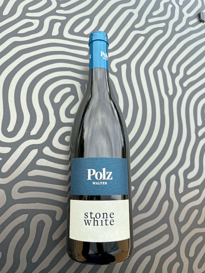 Der Stone White von Walter Polz wurde in der Amphore vergoren. 