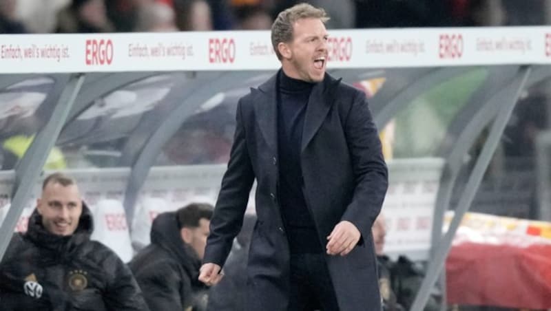 Deutschlands Bundestrainer Julian Nagelsmann (Bild: AP)