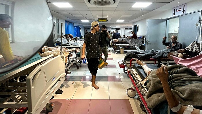 Die WHO hat das Al-Shifa-Krankenhaus in einem Lagebericht als „Todeszone“ bezeichnet.