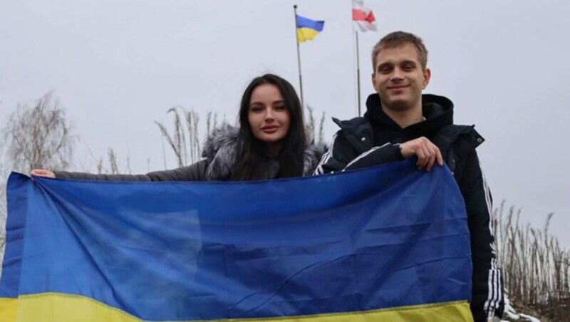 Bogdan Jermochin (rechts) (Bild: AP/Ukrainian Presidential Press Office)