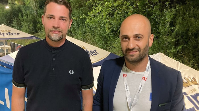 Sargon Mikhaeel (re.) wurde zunächst bei der Vorschlagsliste des Vorstandes vergessen. Manuel ...