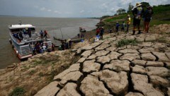 Das Amazonasbecken erlebt derzeit einen alarmierenden Mangel an Wasser.  (Bild: AP)