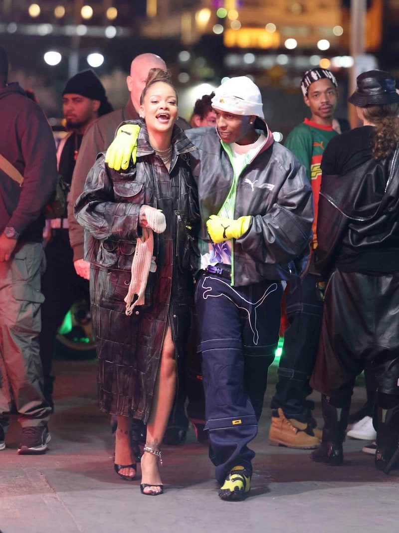 Asap Rocky und Rihanna bei der Formel 1 in Las Vegas (Bild: www.photopress.at)