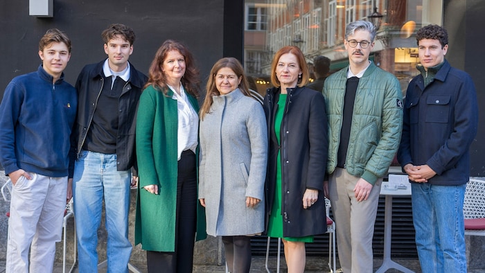 Präsentation im Grazer Schubert-Kino, von links: Filmemacher Fabian Ifkovich und Christoph ...