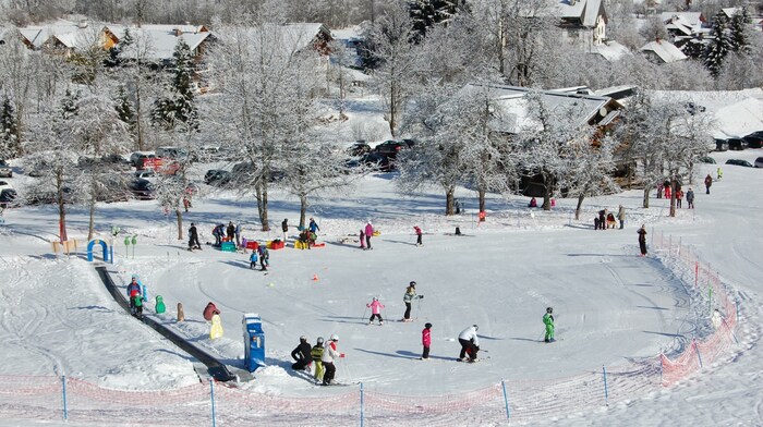 Eignet sich besonders für Familien: das Skigebiet Weißbriach