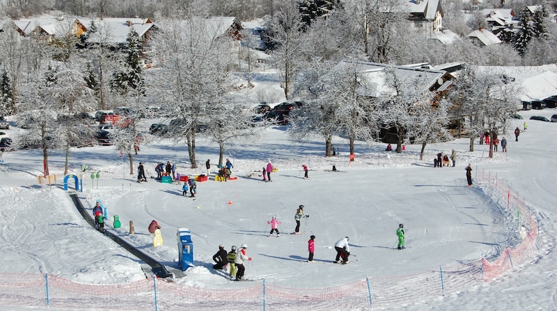 Eignet sich besonders für Familien: das Skigebiet Weißbriach (Bild: Petra Franz)