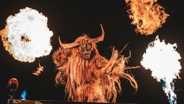 Rund 25 Krampusse und auch einige Schauspieler werden an der großen Show teilnehmen.