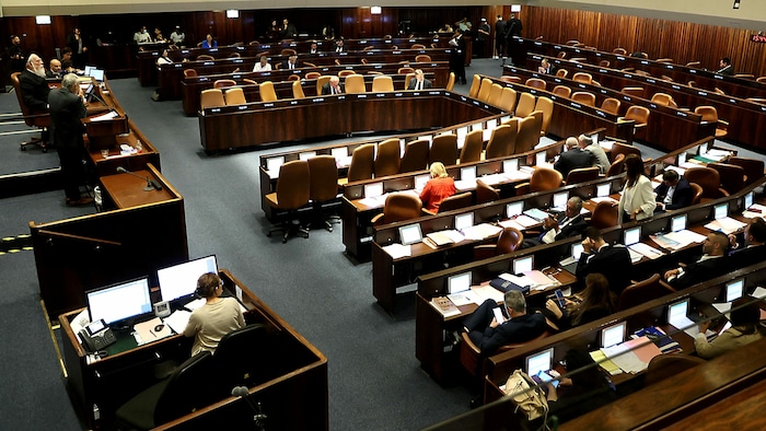 Das israelische Parlament: die Knesset