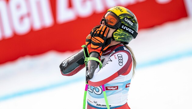 Tamara Tippler - hier im Bild beim Super-G in St. Anton im vergangenen Jänner. (Bild: GEPA pictures)