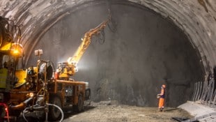 Auf einer Baustelle des Brenner Basistunnels passierte der Unfall.