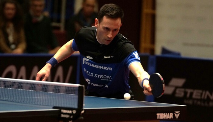 Wels-Routinier Joao Monteiro stand mit Ronaldo oft an der Tischtennis-Platte