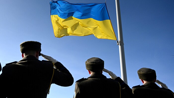 Gedenken an die Proteste im Winter 2013/2014 und den Sturz des russlandfreundlichen Präsidenten ...