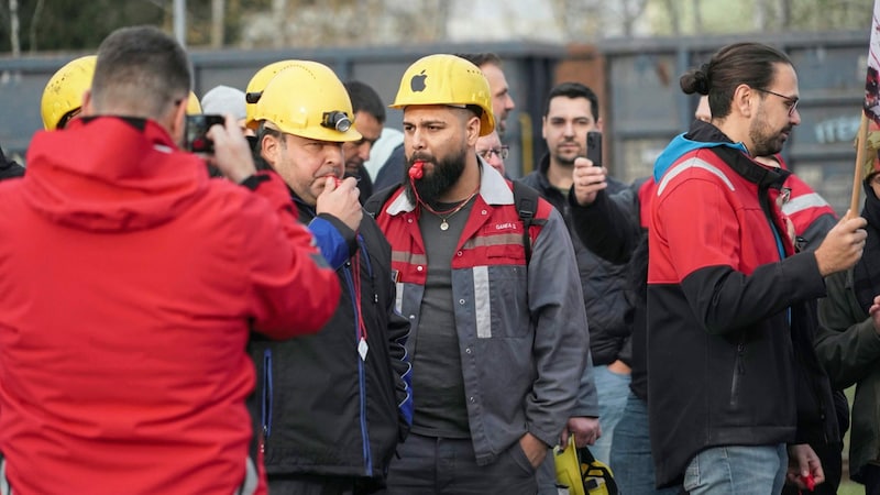 In Oberösterreich, der Steiermark (Bild) und in Kärnten wird gestreikt. (Bild: Sepp Pail)