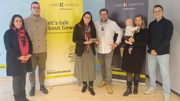 Landesrätin Sara Schaar präsentierte die Kampagne gegen Gewalt an Kindern (Bild: Land Kärnten)