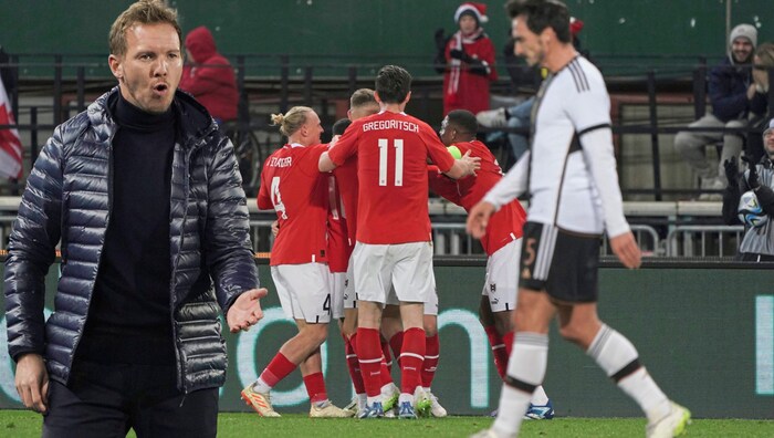Deutschland kassierte im Ernst-Happel-Stadion eine 0:2-Klatsche gegen Österreich. 
