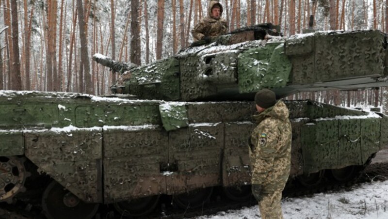 Das ukrainische Heer will sich jetzt besser für den zweiten Winter an der Front vorbereiten. (Bild: AFP)