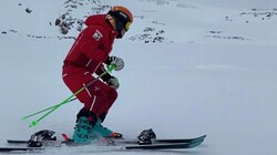 Ex-Juniorenweltmeisterin Sonja Gigler stand im Pitztal erstmals nach ihrem Kreuzbandriss wieder auf den Skiern. (Bild: zVg)