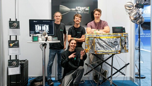 Das Team von GATE Space entwickelt erfolgreich Antriebssysteme für Satelliten. Jetzt wollen sie den US-Raumfahrtmarkt erobern. (Bild: 2021)