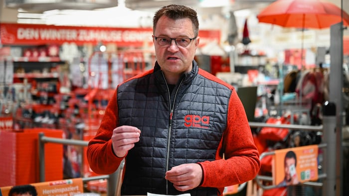 Derzeit im Dauereinsatz: Gewerkschafter Wolfgang Gerstmayer (GPA OÖ).