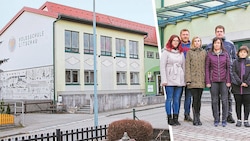 Heftigen Wirbel machen Eltern von vier Kindern an der Volksschule Litschau. (Bild: Klaus Schindler, Krone KREATIV)