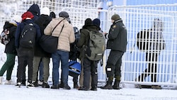 Frontex soll Finnland personell zur Seite stehen. (Bild: Lehtikuva)