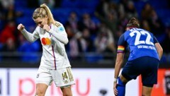 Die St.Pölten-Frauen müssen sich Rekordsieger Lyon mit 0:2 geschlagen geben. (Bild: GEPA pictures)