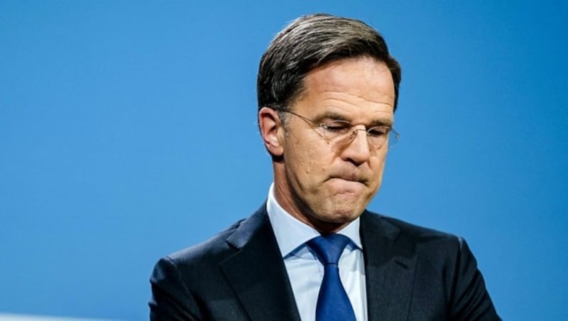 Mark Rutte trat als Premier zurück. (Bild: APA/AFP/ANP/Bart Maat)