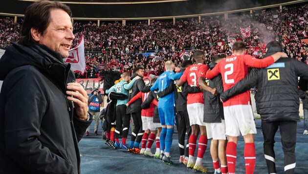 Auch bei Peter Schöttel (li.) herrscht große Vorfreude auf die EM.  (Bild: Sepp Pail, GEPA)