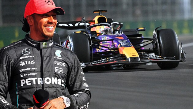 Lewis Hamilton führte Gespräche mit Red Bull. (Bild: APA/AFP/ANGELA WEISS, GEPA)