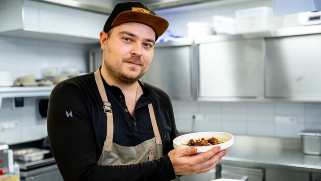 Christoph Vogler kocht diese Woche ein Feldhasen-Ragout (Bild: Imre Antal)