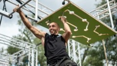 Beim Ninja-Training zählen Kraft, Körperbeherrschung und Kreativität. (Bild: Ninja Park Austria)