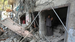 Ein zerstörtes Haus im Gazastreifen (Bild: AP)