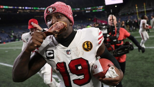 Gelungenes Thanksgiving für die San Francisco 49ers (Bild: AFP/GETTY IMAGES/Steph Chambers)