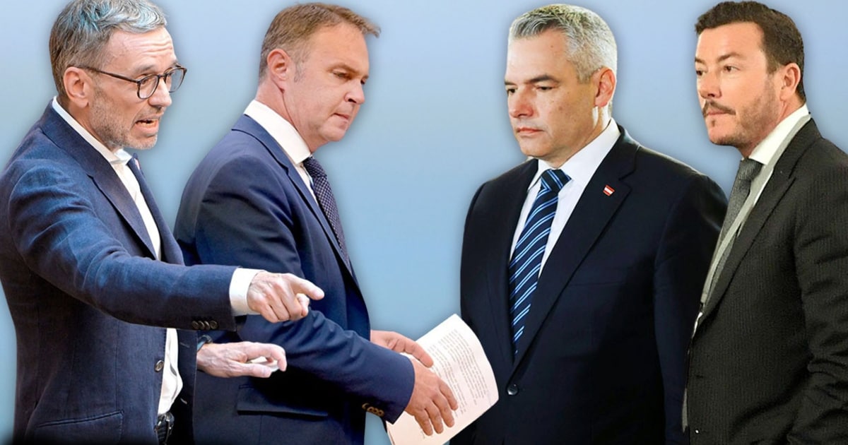 Sobotka leitet beide Jetzt wird’s schmutzig! Zwei neue UAusschüsse