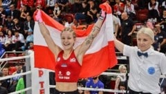 Erstmals Weltmeisterin! Stella Hemetsberger aus Salzburg (Bild: ÖBFK Austria)