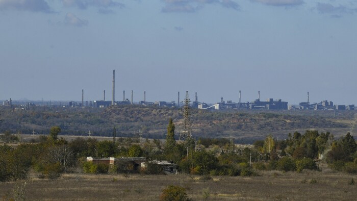 Blick auf die Industriestadt