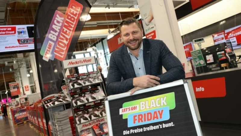 Markus Weber, Geschäftsführer des Media Markt in Graz-Liebenau (Bild: Jauschowetz Christian)