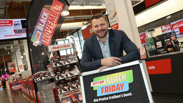 Markus Weber, Geschäftsführer des Media Markt in Graz-Liebenau