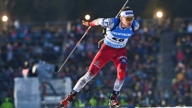 Simon Eder ist zum 19. Mal in Östersund dabei. (Bild: MICHAL CIZEK)