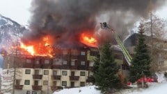 Das Hotel ist derzeit nicht bewohnt. (Bild: BfKdo Hermagor)