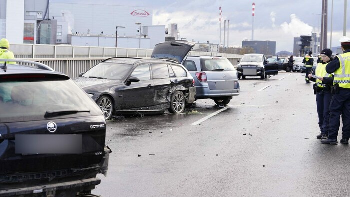 Es gab vor allem Blechschaden.