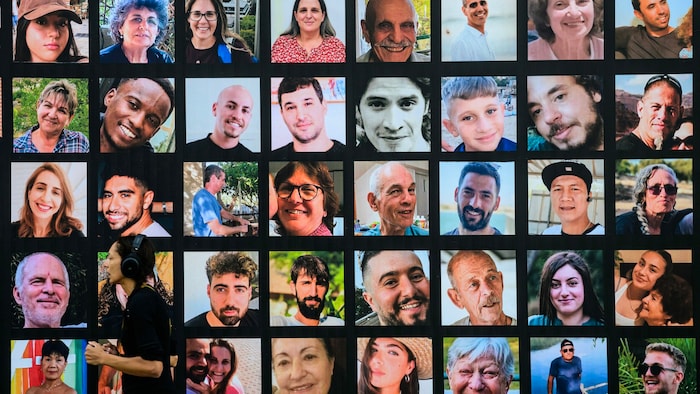 Bilder der Hamas-Geiseln