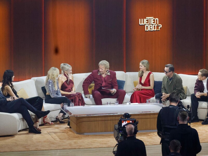 Bei Gottschalks letzter „Wetten, dass..?“-Folge stichelte der Moderator gegen Shirin David. (Bild: Philipp von Ditfurth / dpa / picturedesk.com)