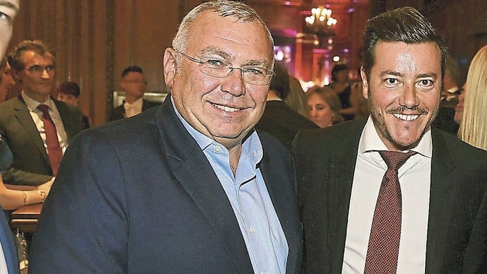 Alfred Gusenbauer and Rene Benko