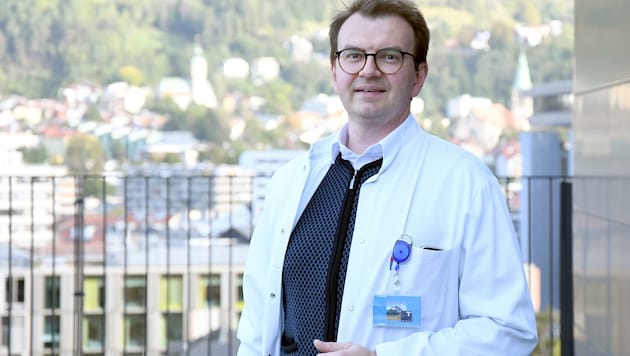Matus Rehak ist Direktor der Innsbruck Augenklinik. (Bild: MUI/Bullock)