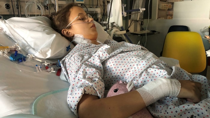 Anna verbrachte schon viel Zeit im Krankenhaus.
