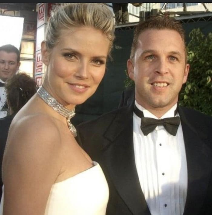 Christian Thiele mit Heidi Klum