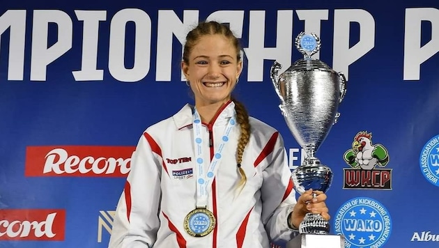 Stella Hemetsberger krönte sich am Wochenende zur Weltmeisterin. (Bild: ÖBFK)