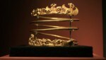 Ein Teil des Goldschatzes, der bisher im Allard Pierson Museum in Amsterdam ausgestellt war. (Bild: Peter Dejong / AP / picturedesk.com)