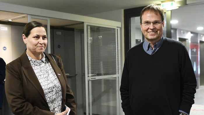 Eva Scherz von der Gewerkschaft und Arbeitgebervertreter Walter Marschitz zeigten sich zufrieden ...